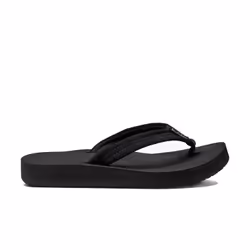 Reef Cushion Breeze, Femelle, Adulte, Tongs, Noir, EUE, Monochromatique