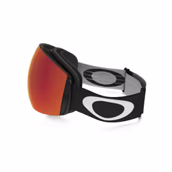 Oakley Flight Deck XM PRIZM lunette de sports d'hiver Noir Hommes Orange, Jaune Verres sphériques - Vue supplémentaire 4