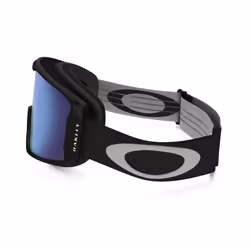 Oakley Line Miner PRIZM lunette de sports d'hiver Noir Hommes Bleu clair Verres (plats) cylindriques