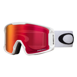 Oakley Line Miner lunette de sports d'hiver Blanc Unisexe Orange, Rose Verres (plats) cylindriques