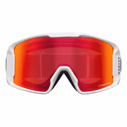 Oakley Line Miner lunette de sports d'hiver Blanc Unisexe Orange, Rose Verres (plats) cylindriques