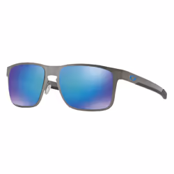 Oakley Holbrook Metal PRIZM Polarized, Adulte, Mâle, Rectangulaire, Cerclé, Gris, Gris