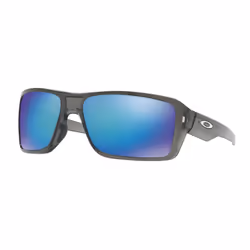 Oakley Double Edge PRIZM Polarized, Adulte, Mâle, Rectangulaire, Cerclé, Polycarbonate, Gris