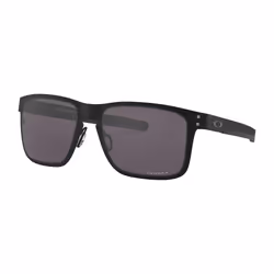 Oakley Holbrook Metal, Adulte, Mâle, Cerclé, Noir, Verres polarisés, Acier inoxydable