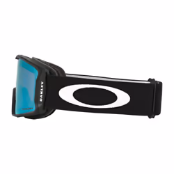 Oakley Line Miner XM lunette de sports d'hiver Noir Unisexe Bleu Verres (plats) cylindriques - Vue supplémentaire 4
