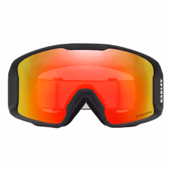 Oakley Line Miner lunette de sports d'hiver Noir Unisexe Orange, Rose Verres (plats) cylindriques