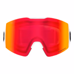 Oakley Fall Line lunette de sports d'hiver Blanc Unisexe Orange, Rose Verres (plats) cylindriques