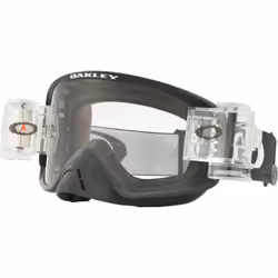 Oakley O-Frame 2.0 Pro Race Ready Matte Roll Off Lunettes de Motocross, noir pour Hommes