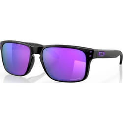 Oakley Holbrook Matte Black Violet Prizm Lunettes de soleil, noir-pourpre pour Hommes