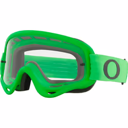 Oakley O-Frame Lunettes de motocross, noir-vert pour Hommes