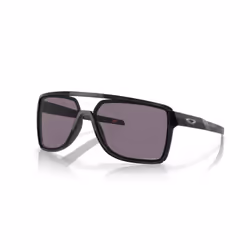 Oakley Castel, Adulte, Unisexe, Rectangulaire, Rectangle, Cerclé, Noir