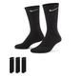 Chaussettes de tennis NIKE U Nk Everyday Cush Crew 3pr - Mixte - Noir
