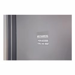 Brady M4C-1000-595-CL-WT étiquette à imprimer Translucide, Blanc Imprimante d'étiquette adhésive - Vue supplémentaire 2