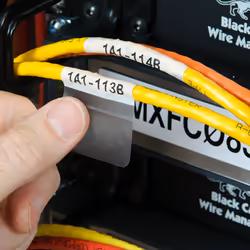 Brady M6-21-427 étiquette à imprimer Transparent, Blanc Imprimante d'étiquette adhésive - Vue supplémentaire 2