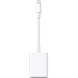 Apple MJYT2ZM/A lecteur de carte mémoire Lightning Blanc