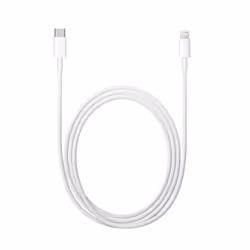 Apple 1m, lightning/USB-C, 1 m, Lightning, USB C, Blanc, Droit, Droit
