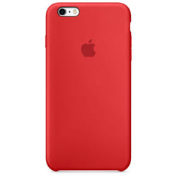 Apple Coque en silicone iPhone 6s Plus - Rouge