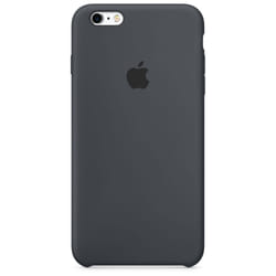 Apple Coque en silicone iPhone 6s - Gris anthracite