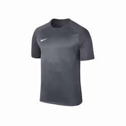 T-Shirt de Football Nike JR Dry Trophy III Jersey pour Garçon - Graphite - Manches Courtes Respirantes - Indoor