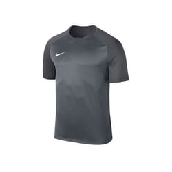T-Shirt de Football Nike JR Dry Trophy III Jersey pour Garçon - Graphite - Manches Courtes Respirantes - Indoor