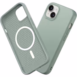 RhinoShield Coque Compatible avec iPhone 1413 SolidSuit Compatible avec Magsafe - Vert Sauge