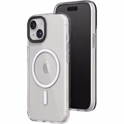 RhinoShield Coque Transparente Compatible avec MagSafe pour iPhone 15 Plus - Force magnétique supérieure - Résistance au jaun ...