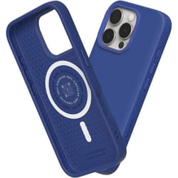 RhinoShield SolidSuit Coque Compatible MagSafe pour iPhone 16 Pro Max - Bleu Marine