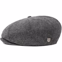 Brixton Brood Snap Peaked Cap, gris, taille L