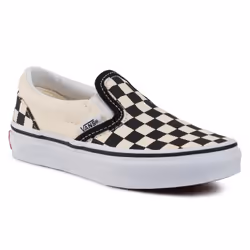 Vans modèle Classic Slip-on Checkerboard Blanc