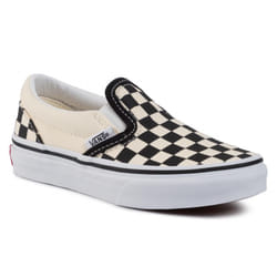 Vans modèle Classic Slip-on Checkerboard Blanc