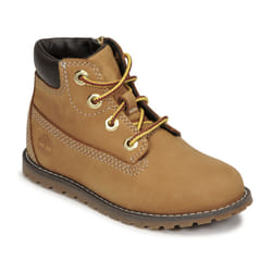Bottine Timberland Pokey pine 6 in side zip Garçon Camel