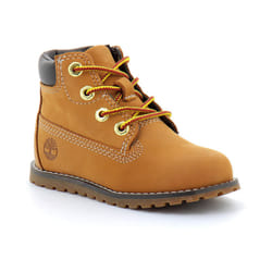 Bottine Timberland Pokey pine 6 in side zip Garçon Camel