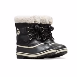 SOREL Yoot Pac, Bottines, Femelle, Enfant, Noir, EUE, Monochromatique