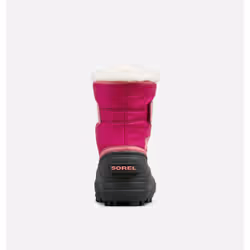 SOREL Childrens Snow Commander Après-ski Unisexe 26 Noir, Rose