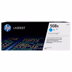 HP 508X toner LaserJet Cyan grande capacité authentique, 9500 pages, Cyan, 1 pièce(s)