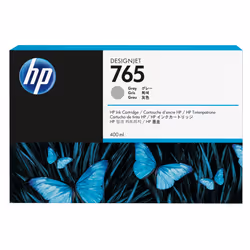 HP Cartouche d'encre grise 765 Designjet, 400 ml, Encre à colorant, 400 ml, 400 ml, 1 pièce(s)