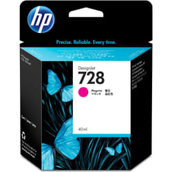 HP 728 cartouche d'encre DesignJet magenta 40 ml