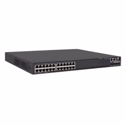 HPE 5510 Géré L3 Gigabit Ethernet (10/100/1000) Connexion Ethernet, supportant l'alimentation via ce port (PoE) 1U Noir
