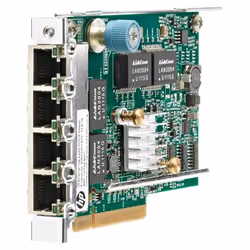 HPE 629135-B22, Interne, Avec fil, PCI Express, Ethernet / WLAN, 1000 Mbit/s, Aluminium, Vert