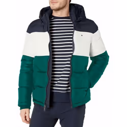 Doudoune Tommy hilfiger - 156AN122-GCC-2XL - Doudoune A Capuche Classique Manteau Alternatif en Duvet Homme