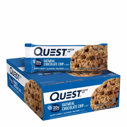 Barres protéinées Quest Nutrition - Quest Bar - Oatmeal Chocolate Chip Boite de 12
