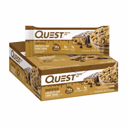 Barres protéinées Quest Nutrition - Quest Bar - Dipped Chocolate Chip Cookie Dough Boite de 12