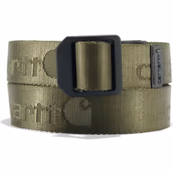 Carhartt Nylon Webbing Ladder Lock Ceinture, vert, taille M pour Hommes