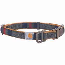 Carhartt Blanket Stripe Collier pour chien, gris, taille M
