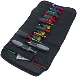 Carhartt 18 Pocket Utility Roll Sac à outils, noir pour Hommes