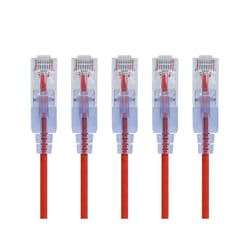 Monoprice 29429 câble de réseau Rouge 0,6 m Cat6a U/UTP (UTP)