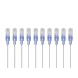 Monoprice 29438 câble de réseau Blanc 0,61 m Cat6a U/UTP (UTP)