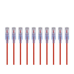 Monoprice 29440 câble de réseau Rouge 0,6 m Cat6a U/UTP (UTP)
