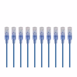 Monoprice 29454 câble de réseau Bleu 0,15 m Cat6a U/UTP (UTP)