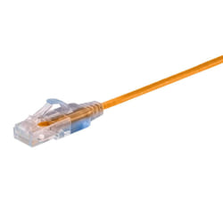 Monoprice 29464 câble de réseau Jaune 0,15 m Cat6a U/UTP (UTP)